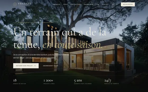 Site Paysagiste prêt à acheter